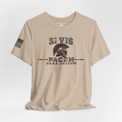 Si Vis Pacem Para Bellum T-Shirt | Patriotic Style Tee