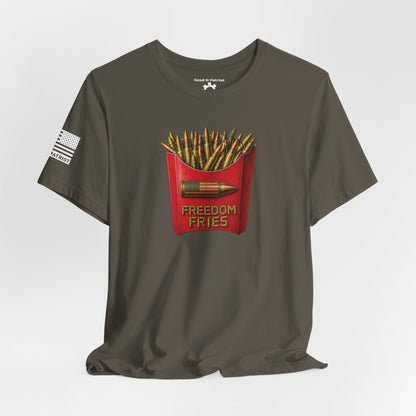 Freedom Fries T-Shirt – Patriotic Fries Graphic Tee