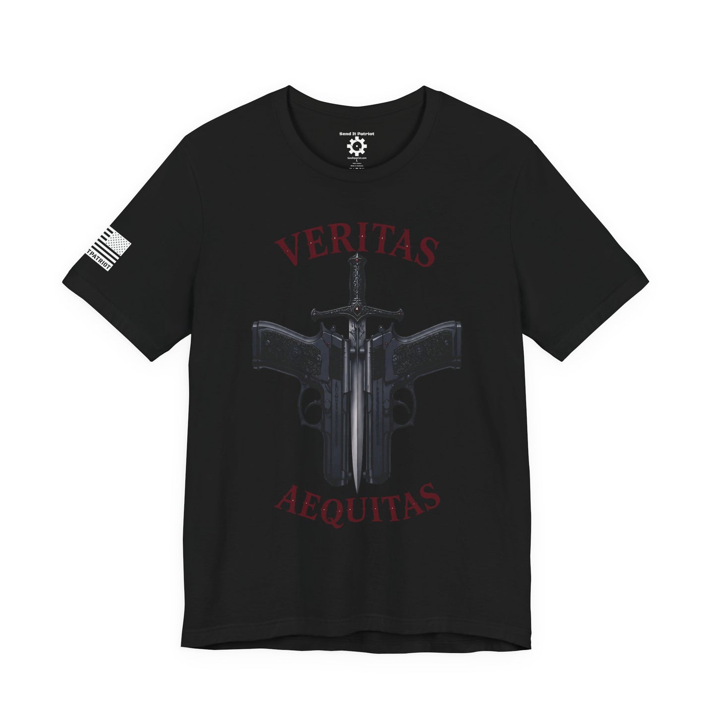 Veritas Aequitas T-Shirt | Patriotic Style Tee