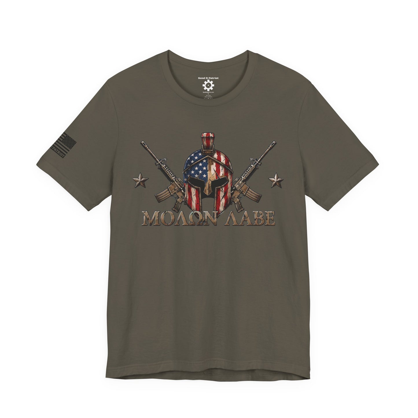 Spartan Molon Labe T-Shirt | Patriotic Style Tee