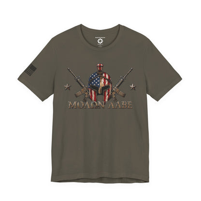 Spartan Molon Labe T-Shirt | Patriotic Style Tee