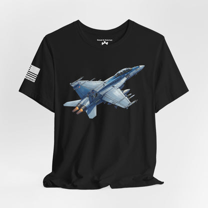 United States F/A 18 Super Hornet T-Shirt — Military Patriotic Tee