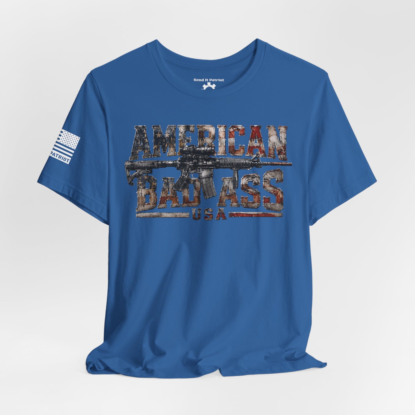 American Bad Ass T-Shirt | Patriotic Style Tee