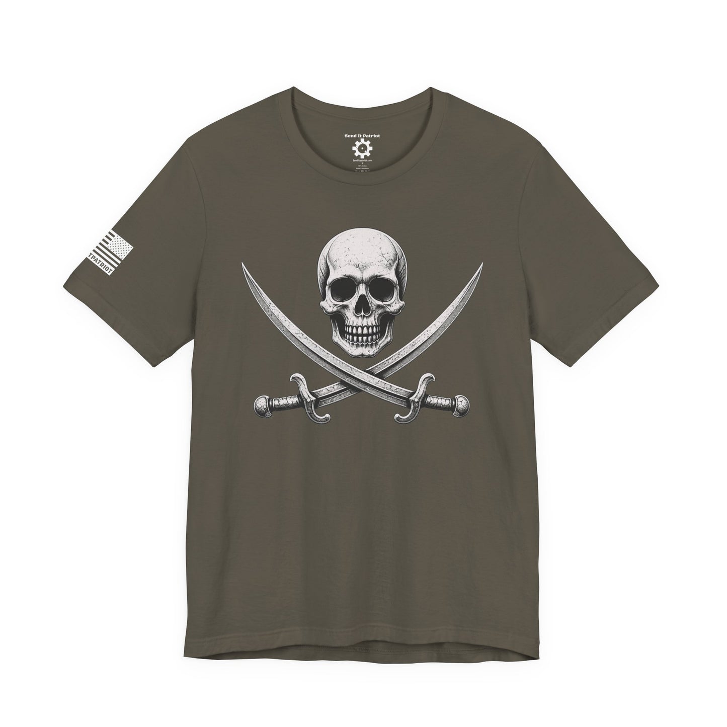 Calico Jack T-Shirt — Vintage Stars & Stripes Tee