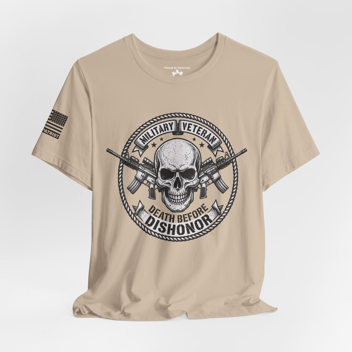 Death Before Dishonor Veteran T-Shirt — Patriotic Tee