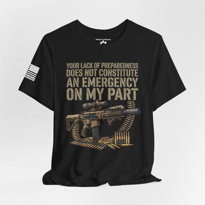 Be Prepared Always T-Shirt — Patriotic Tee