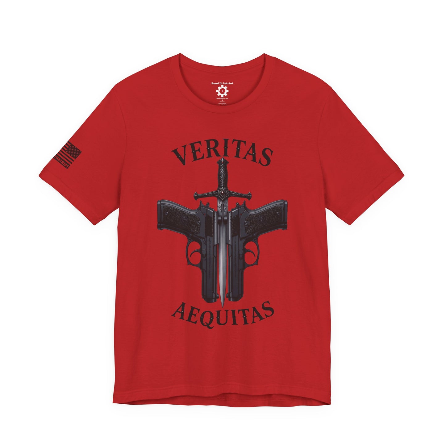 Veritas Aequitas T-Shirt | Patriotic Style Tee