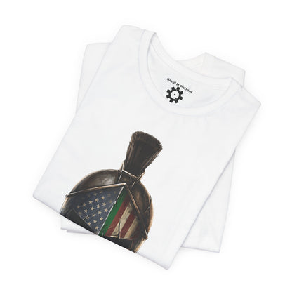 Spartan Thin Green Line T-Shirt — Military Patriotic Tee
