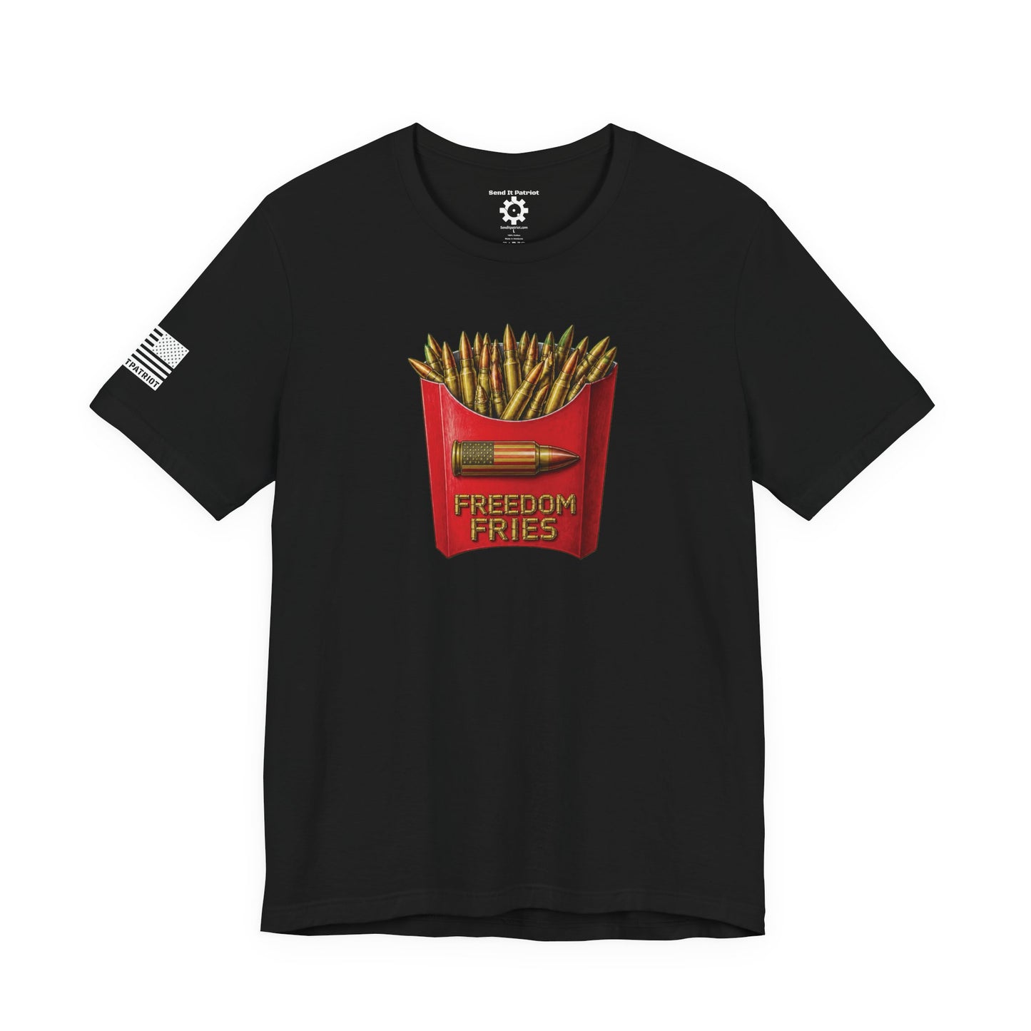 Freedom Fries T-Shirt – Patriotic Fries Graphic Tee