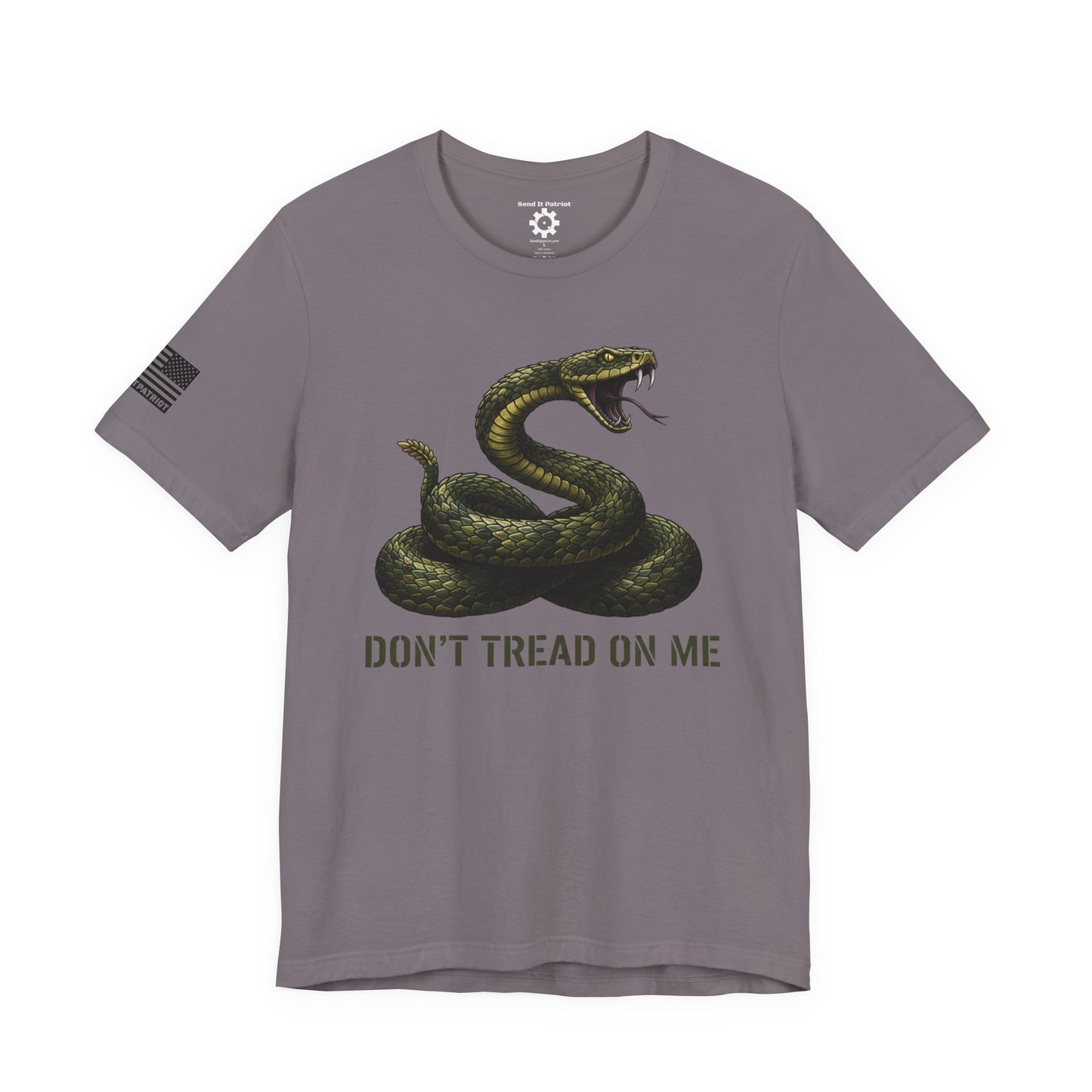 Don't Tread On Me Snake T-Shirt | Gadsden Flag Style Tee