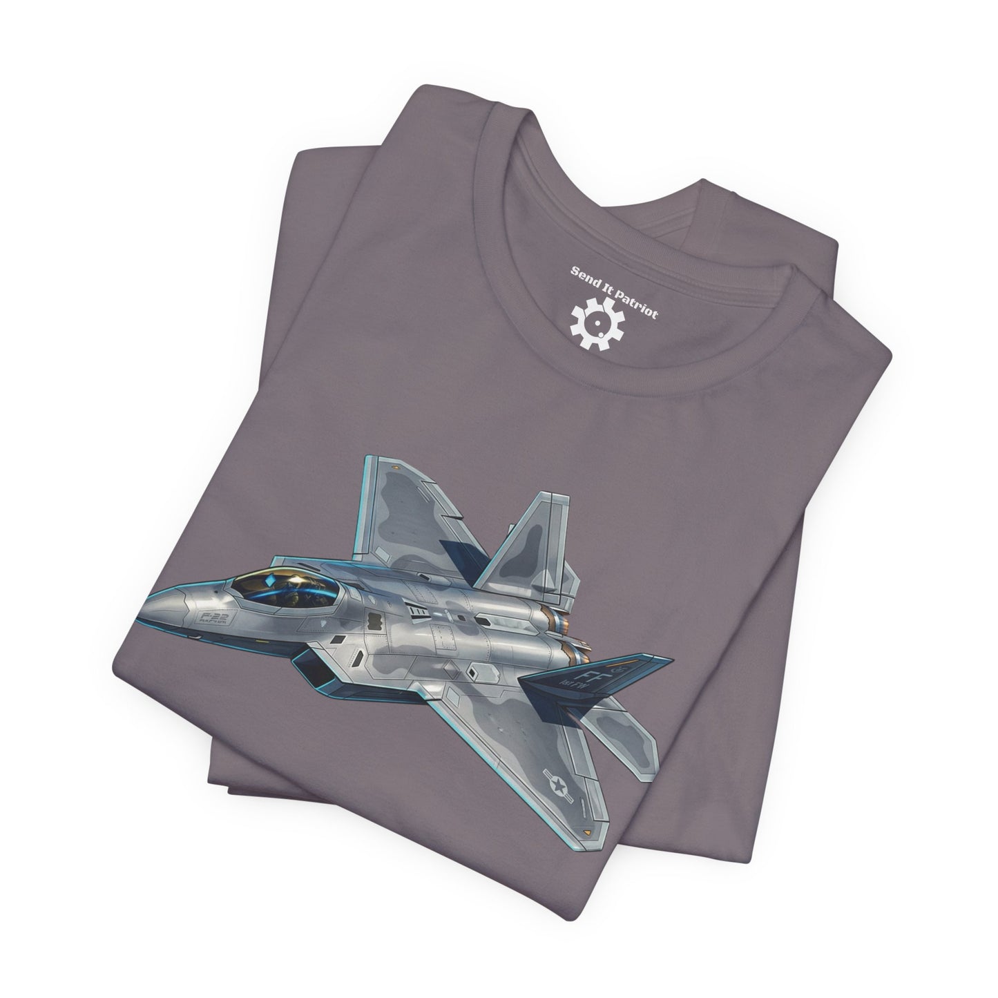 United States F-22 Raptor T-Shirt — Military Patriotic Tee
