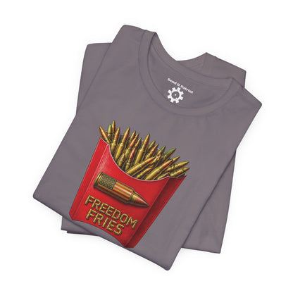 Freedom Fries T-Shirt – Patriotic Fries Graphic Tee