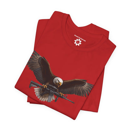 Freedom Tee — Military Weapons Print T-Shirt