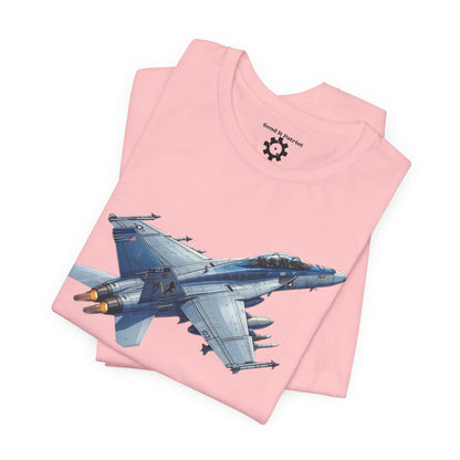 United States F/A 18 Super Hornet T-Shirt — Military Patriotic Tee