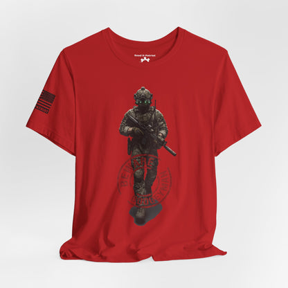 Beware Boogeyman | Boogeyman Hunter T-Shirt — Patriotic Tee