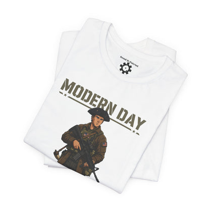 Modern Day Minuteman T-Shirt – Patriotic Tactical Soldier Graphic Tee