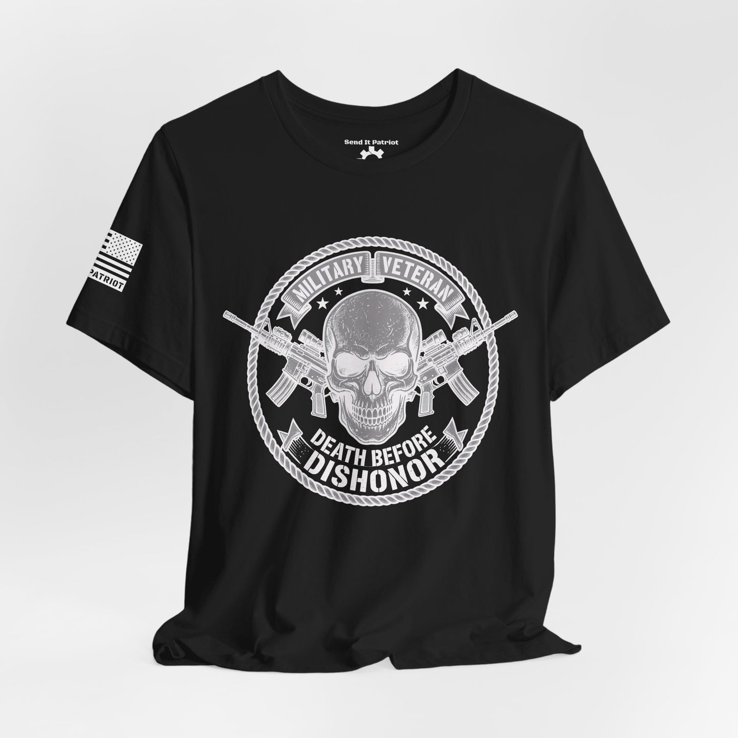 Death Before Dishonor Veteran T-Shirt — Patriotic Tee