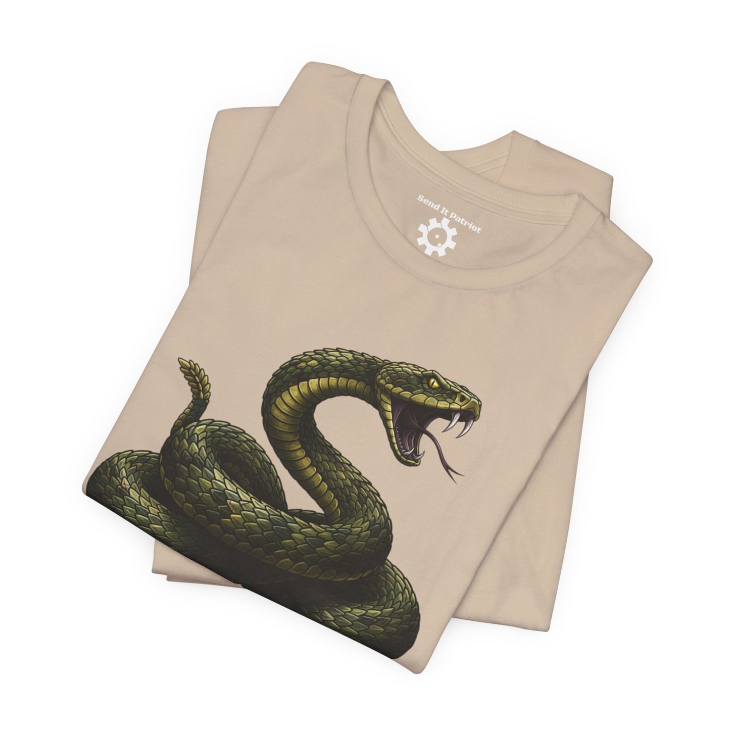 Don't Tread On Me Snake T-Shirt | Gadsden Flag Style Tee