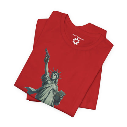 The Real Statue of Liberty T-Shirt — Military Patriotic Tee