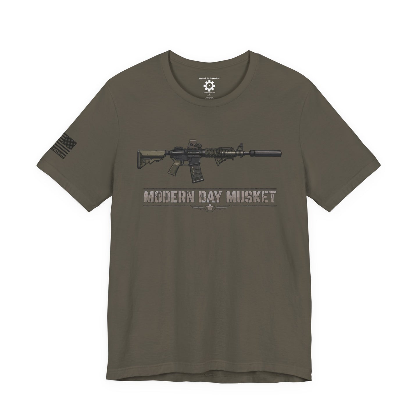Modern Day Musket T-Shirt — Patriotic Tee