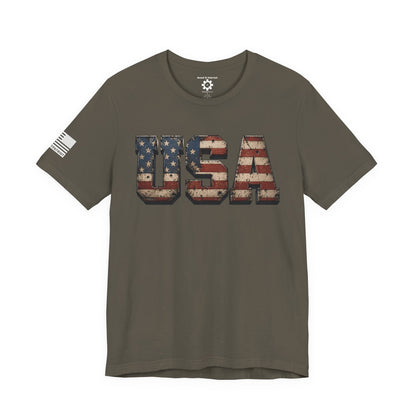 USA T-Shirt — Military Patriotic Tee