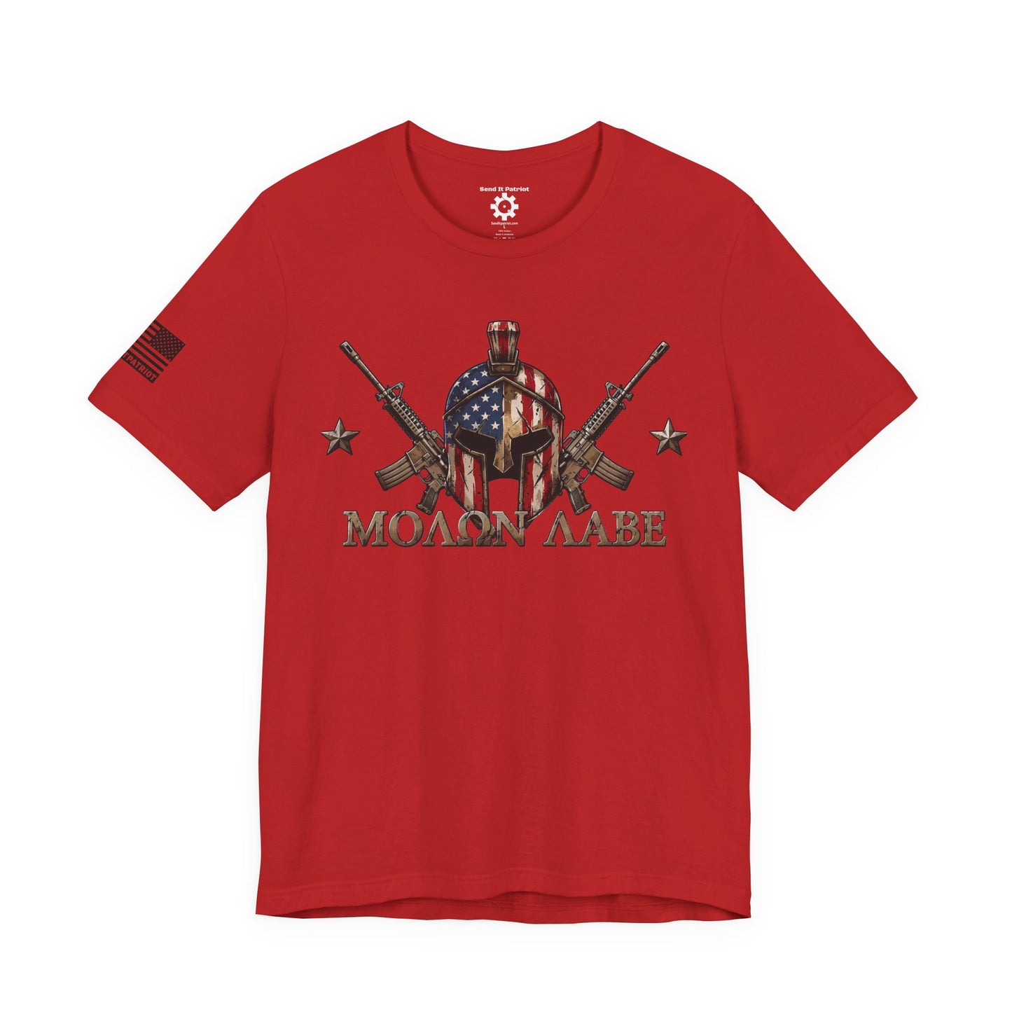 Spartan Molon Labe T-Shirt | Patriotic Style Tee