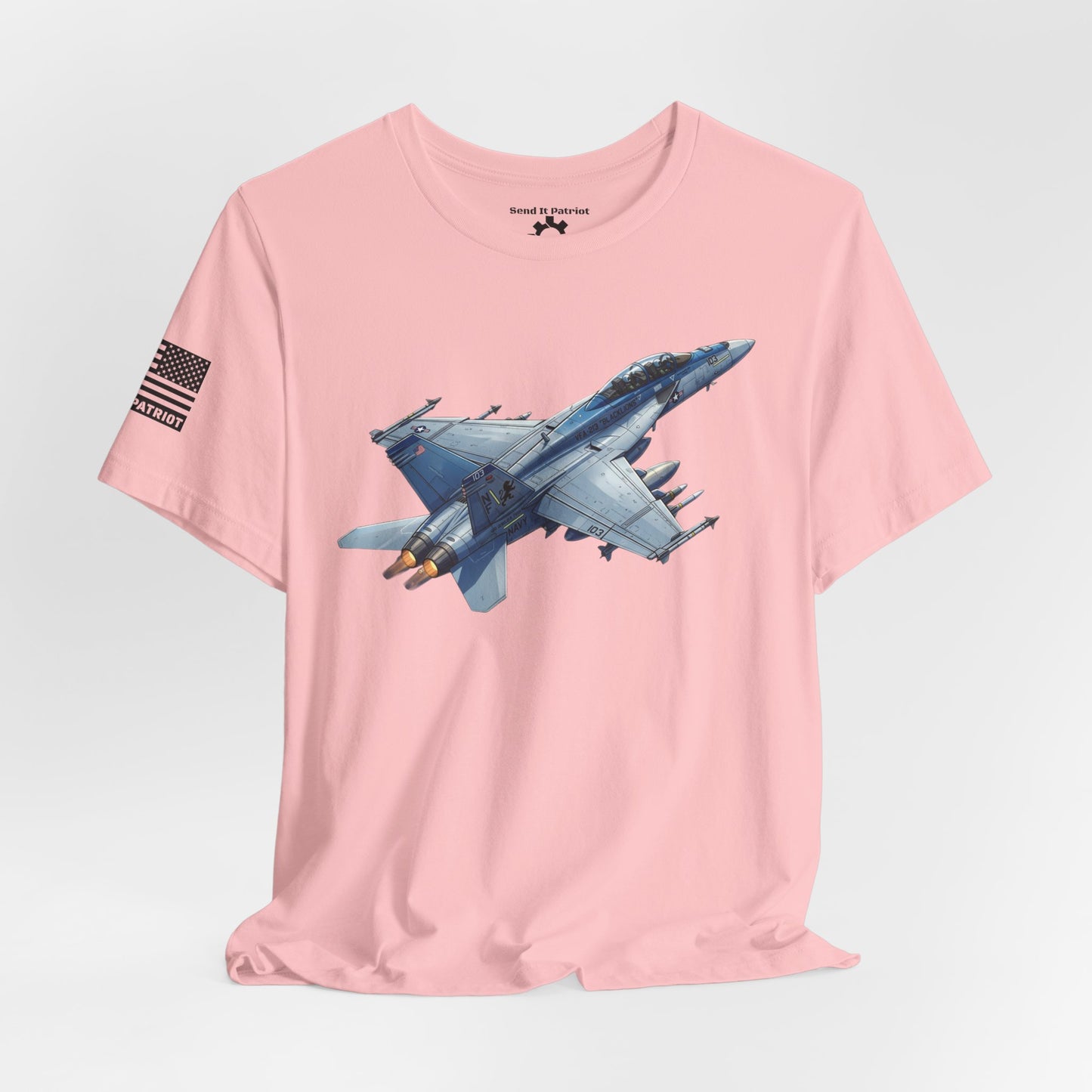 United States F/A 18 Super Hornet T-Shirt — Military Patriotic Tee