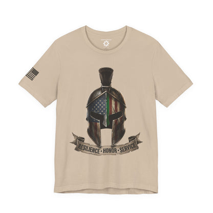 Spartan Thin Green Line T-Shirt — Military Patriotic Tee