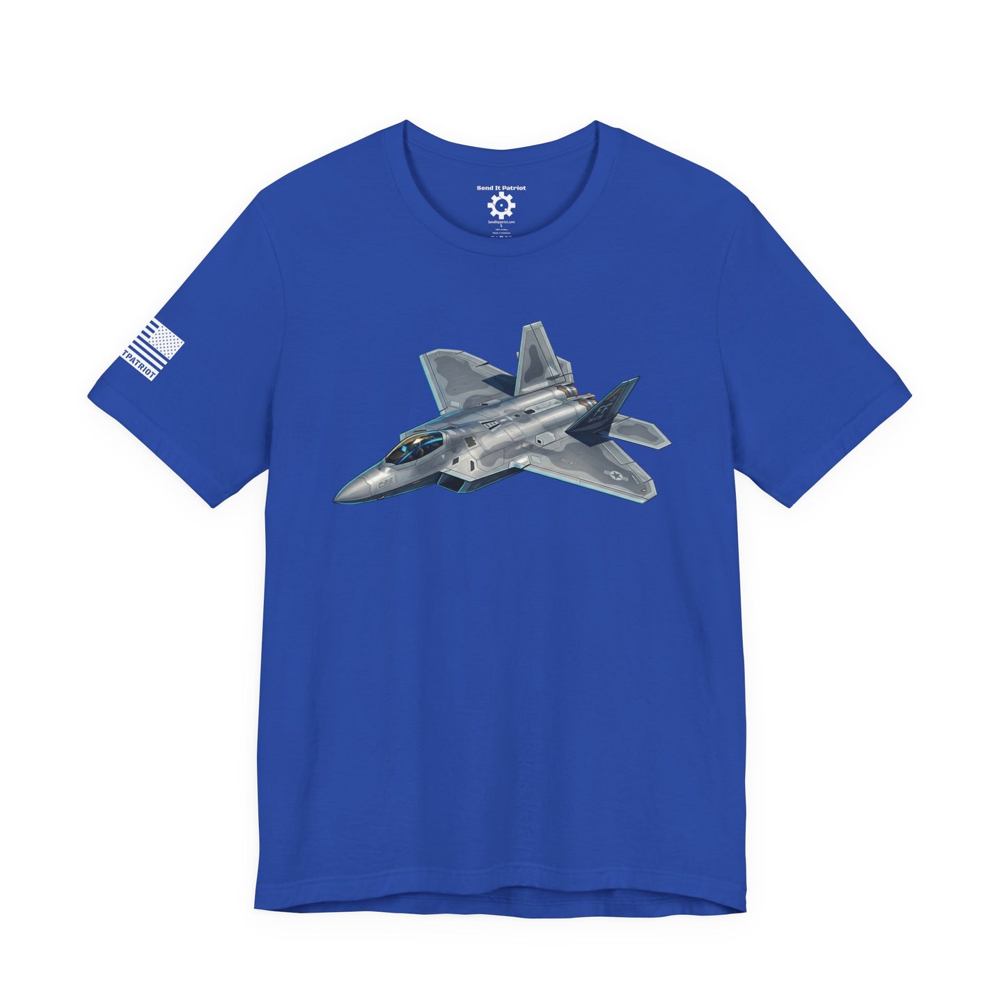 United States F-22 Raptor T-Shirt — Military Patriotic Tee