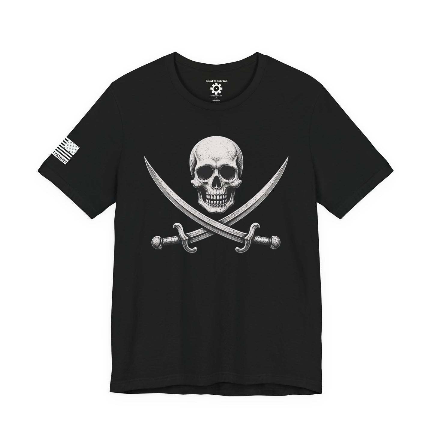 Calico Jack T-Shirt — Vintage Stars & Stripes Tee