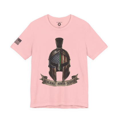 Spartan Thin Green Line T-Shirt — Military Patriotic Tee