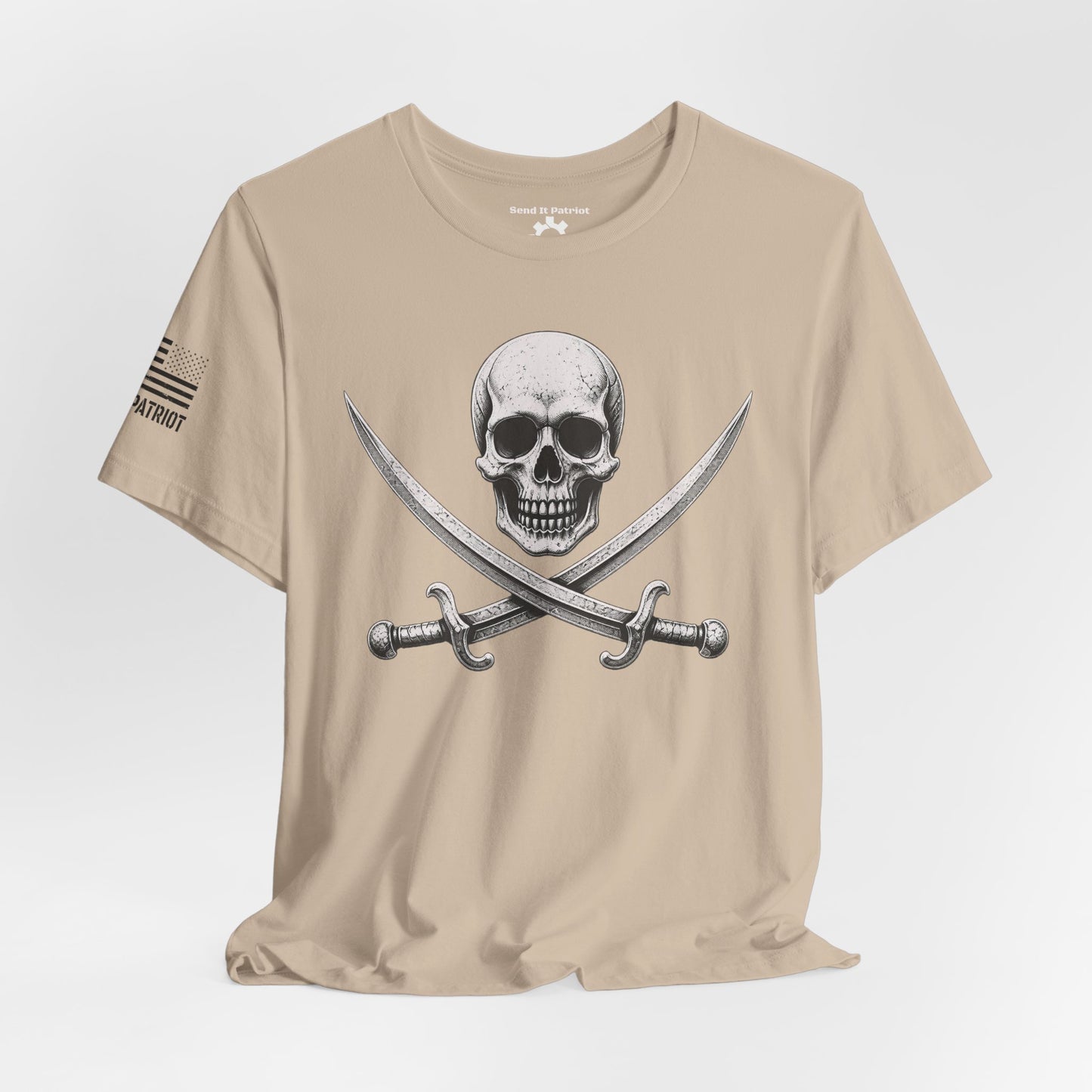 Calico Jack T-Shirt — Vintage Stars & Stripes Tee