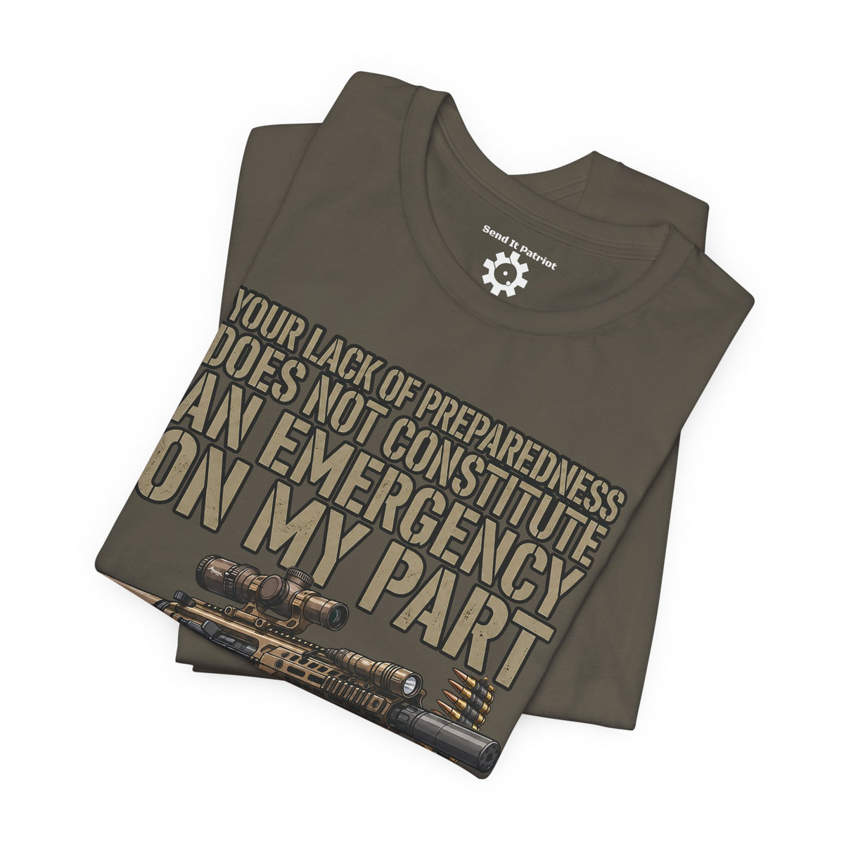 Be Prepared Always T-Shirt — Patriotic Tee