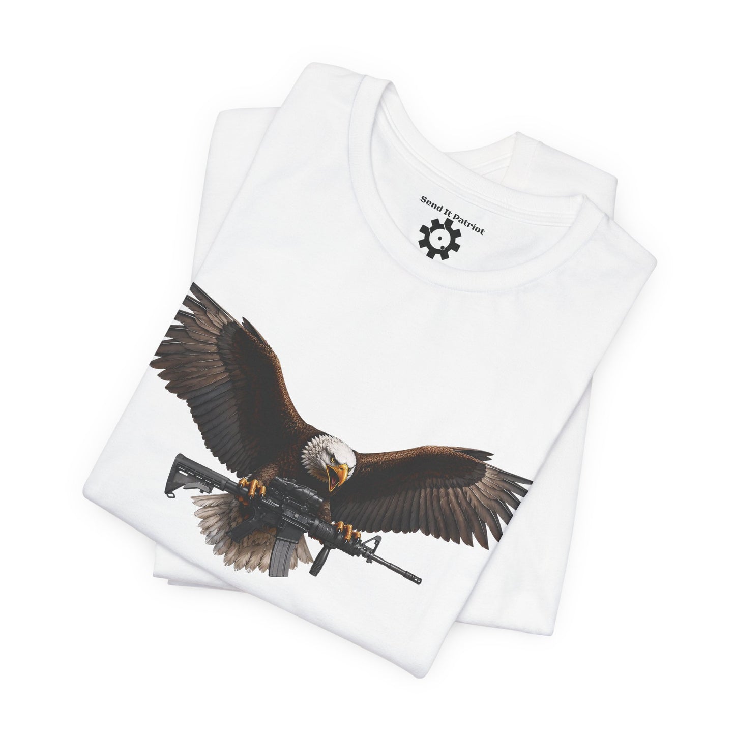 Freedom Tee — Military Weapons Print T-Shirt