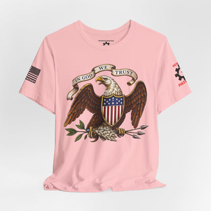 Patriot American Flag T-Shirt — 'PATRIOT' Vintage Stars & Stripes Tee