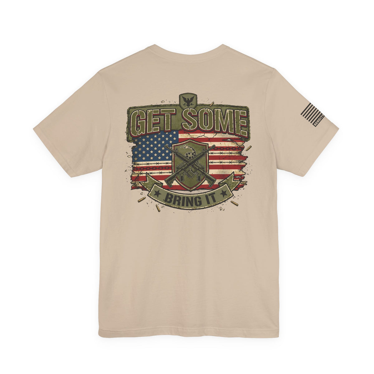 Get Some T-Shirt —  Back Design Patriotic Tee