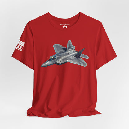 United States F-22 Raptor T-Shirt — Military Patriotic Tee