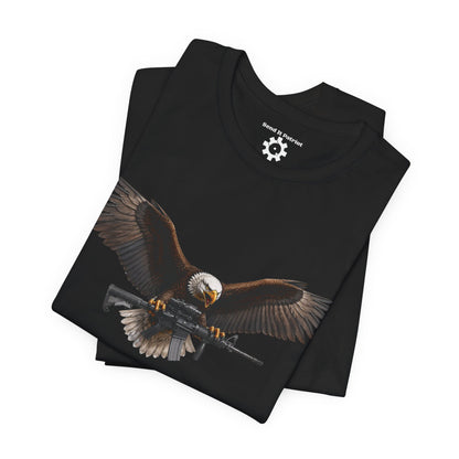 Freedom Tee — Military Weapons Print T-Shirt