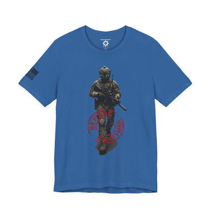 Beware Boogeyman | Boogeyman Hunter T-Shirt — Patriotic Tee