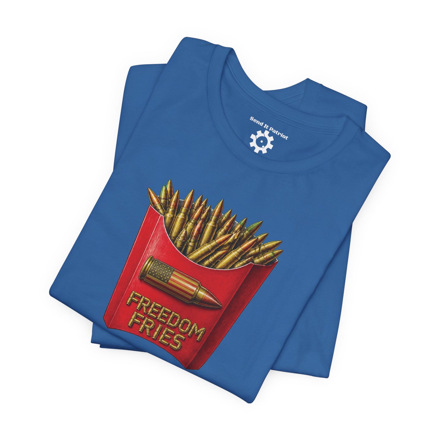 Freedom Fries T-Shirt – Patriotic Fries Graphic Tee