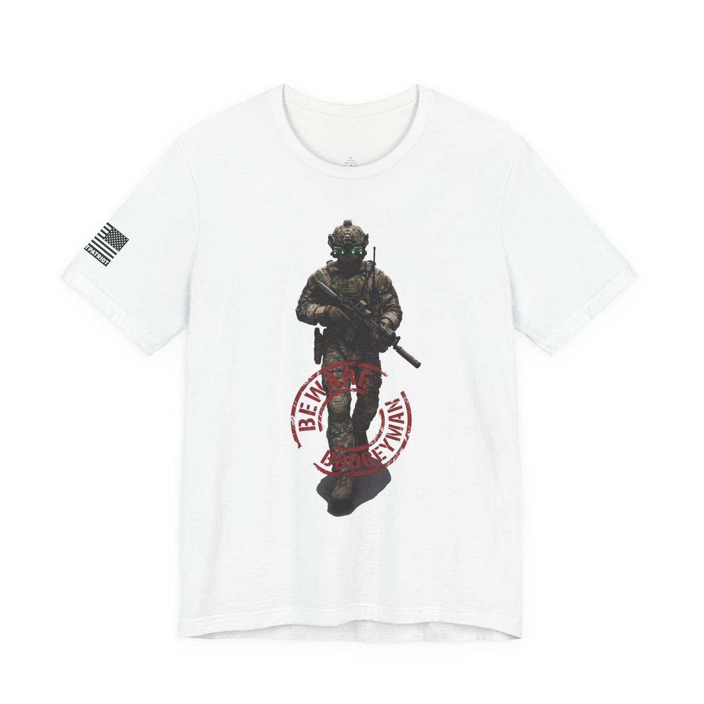 Beware Boogeyman | Boogeyman Hunter T-Shirt — Patriotic Tee
