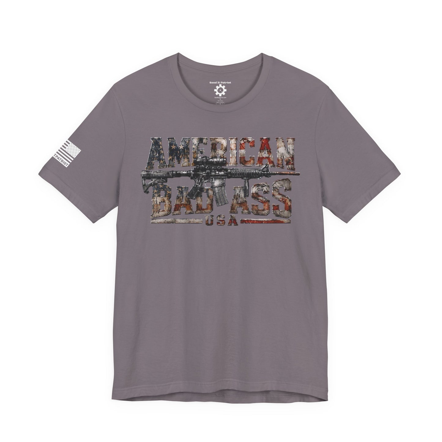 American Bad Ass T-Shirt | Patriotic Style Tee