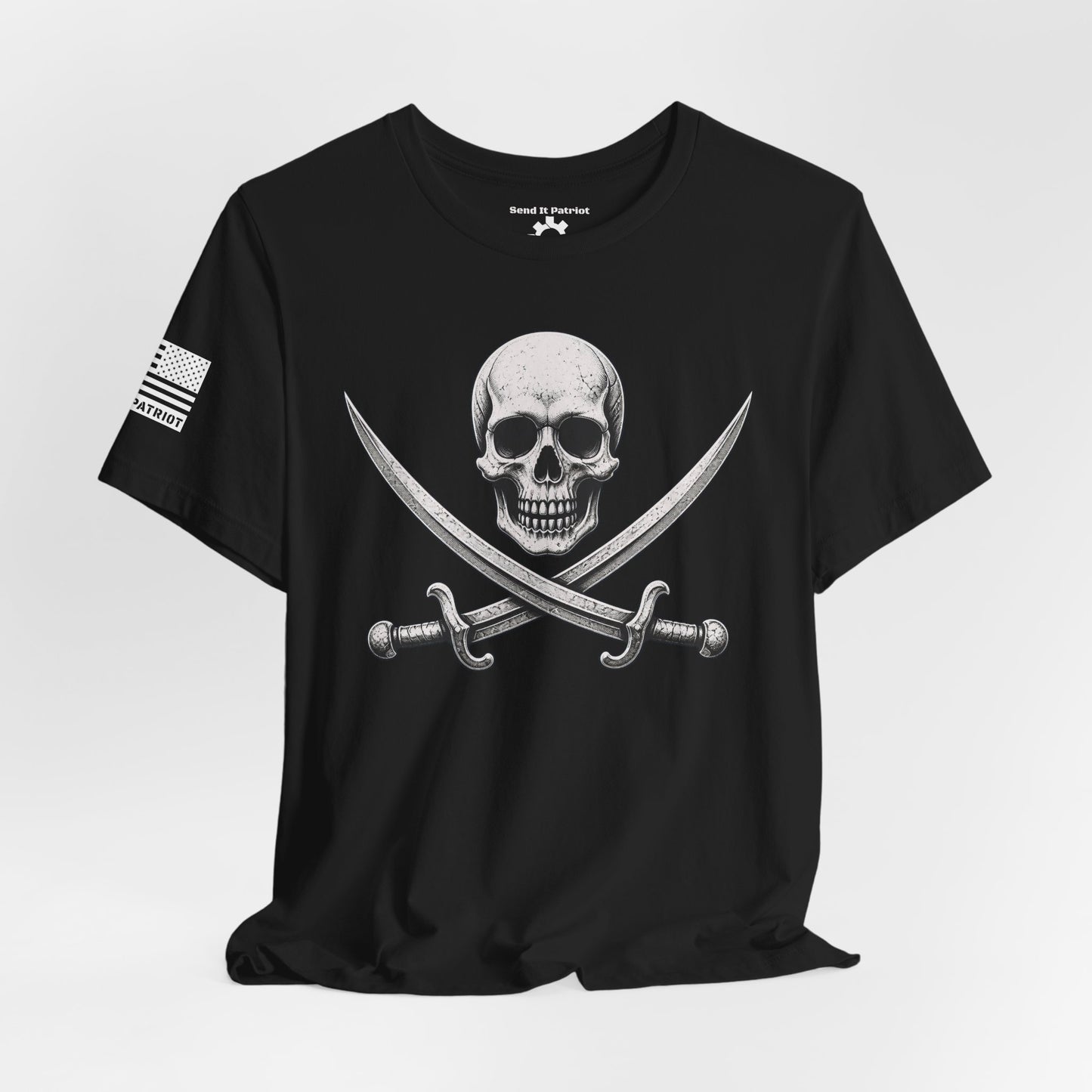 Calico Jack T-Shirt — Vintage Stars & Stripes Tee