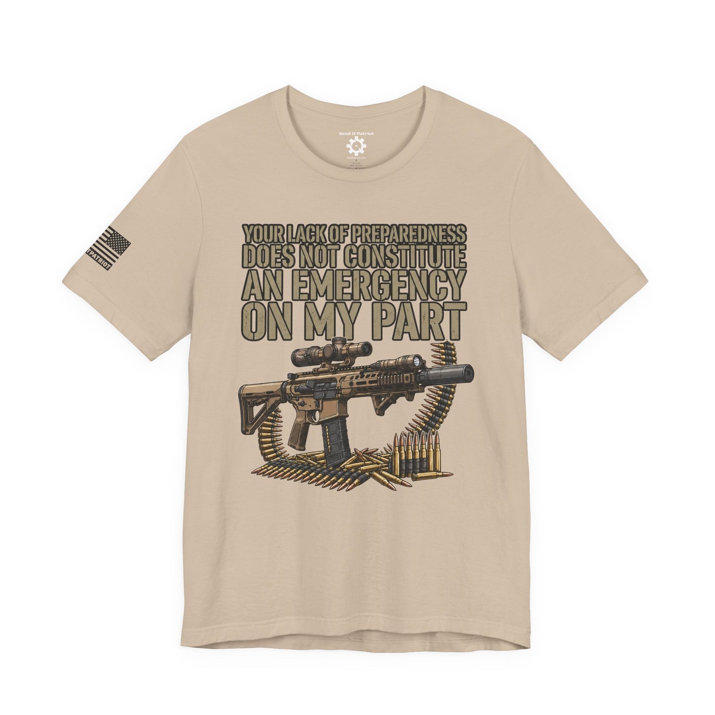 Be Prepared Always T-Shirt — Patriotic Tee