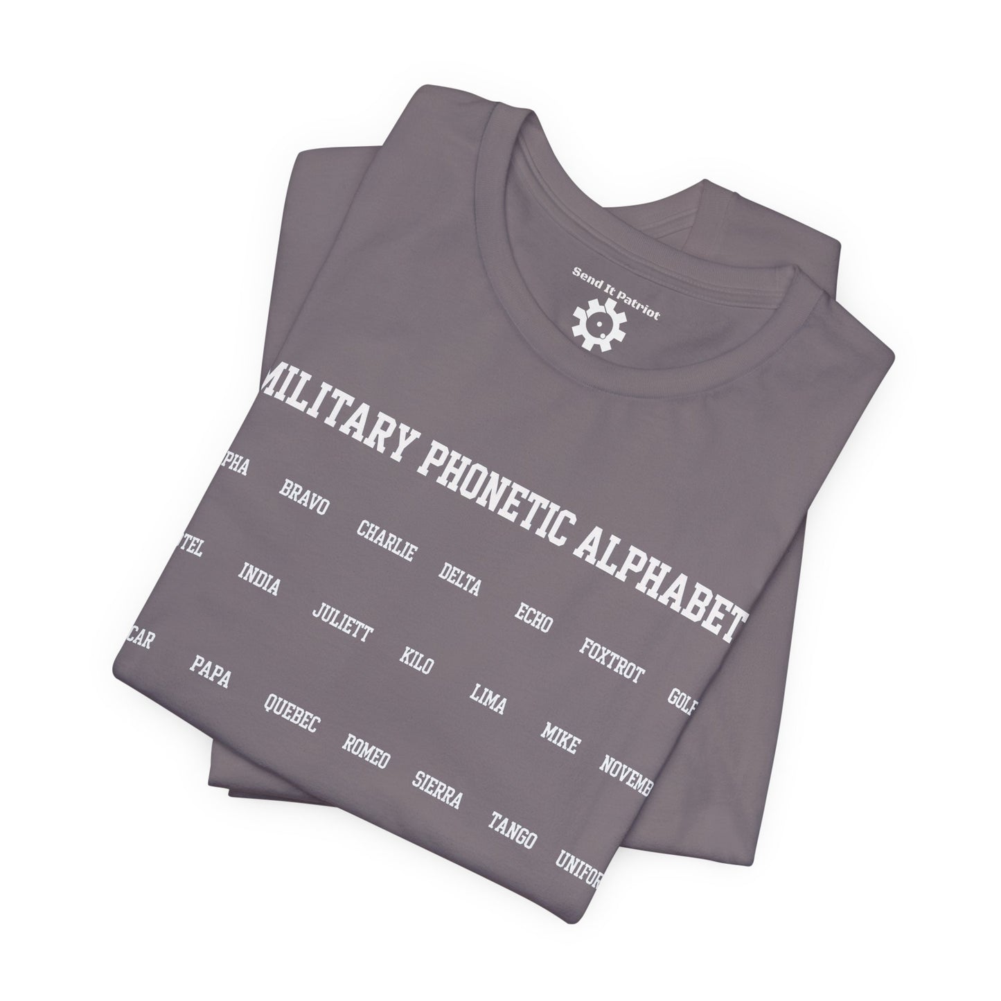 Military Phonetic Alphabet T-Shirt — Military Patriotic Tee