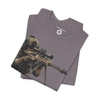Send It Graphic Tee — Military Weapons Print T-Shirt