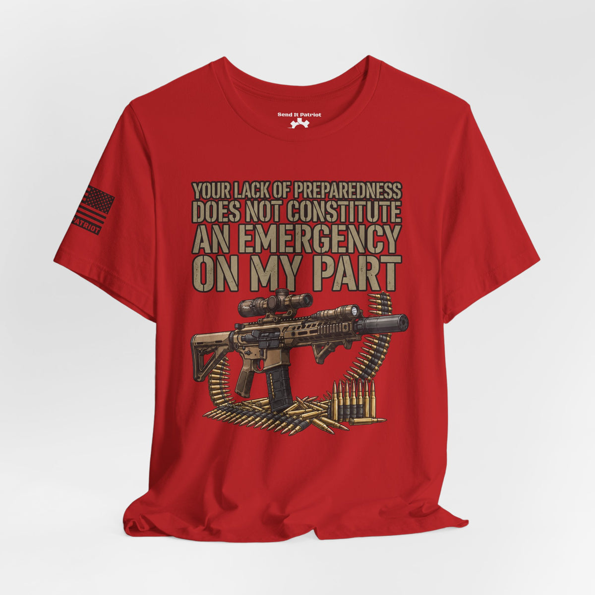 Be Prepared Always T-Shirt — Patriotic Tee