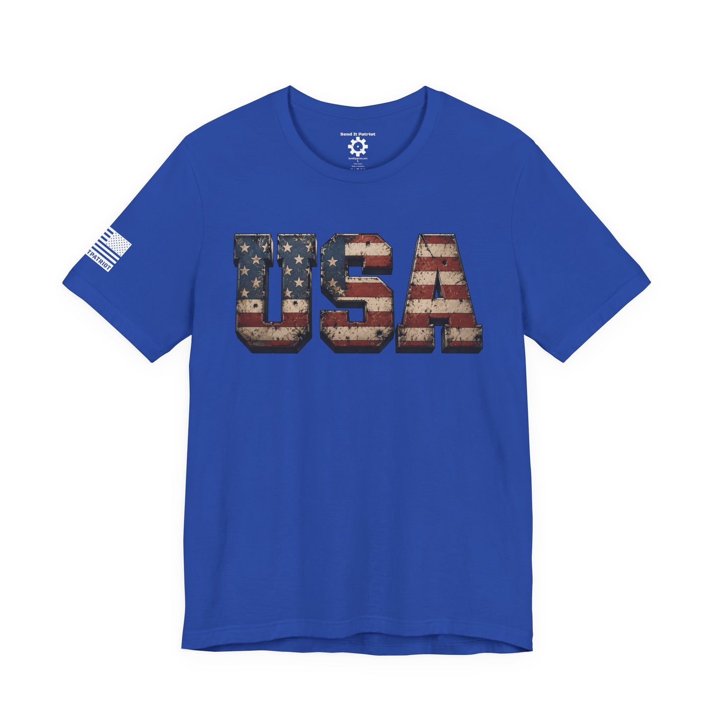 USA T-Shirt — Military Patriotic Tee