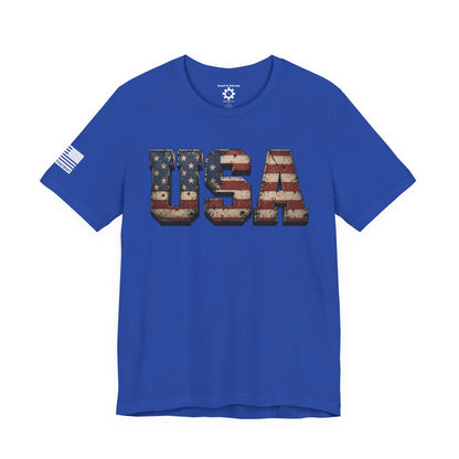 USA T-Shirt — Military Patriotic Tee