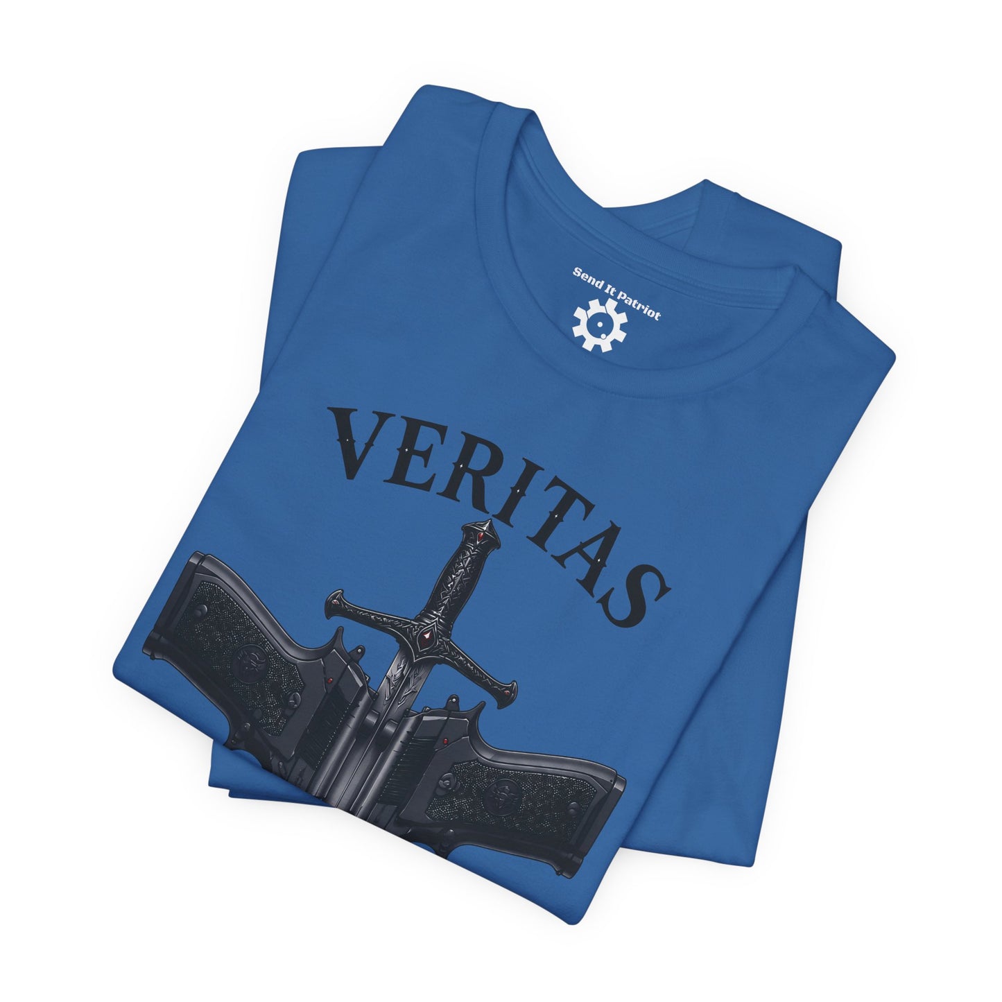 Veritas Aequitas T-Shirt | Patriotic Style Tee